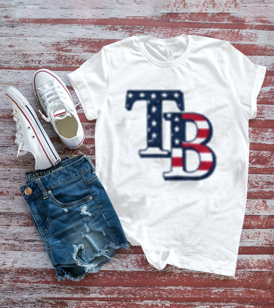 America 250 Years 1776 2026 TB Rays Patriotic Celebration T-Shirt