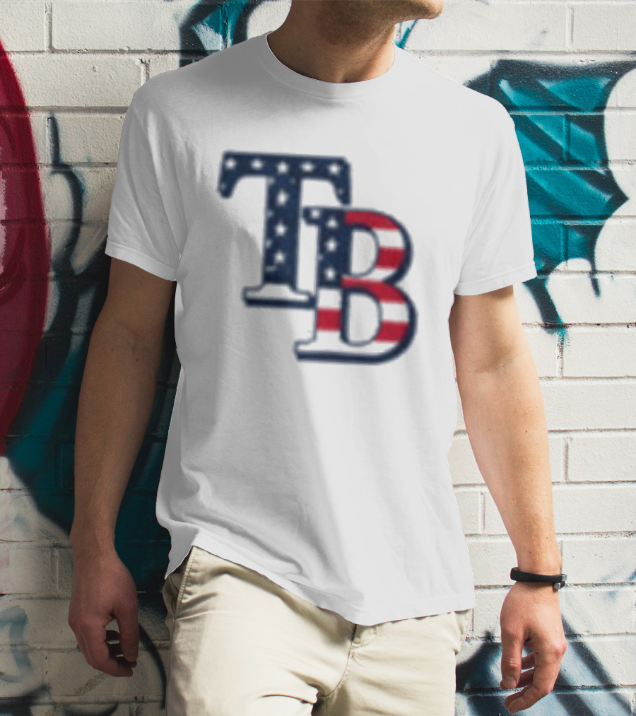 America 250 Years 1776 2026 TB Rays Patriotic Celebration T-Shirt