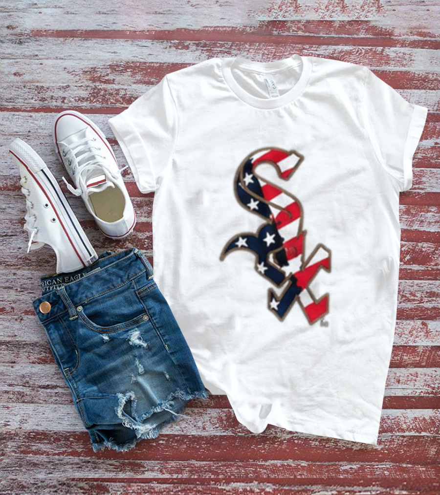 250 Years America 1776 2026 White Sox Stars Stripes MLB T-Shirt