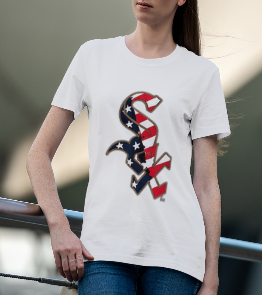 250 Years America 1776 2026 White Sox Stars Stripes MLB T-Shirt