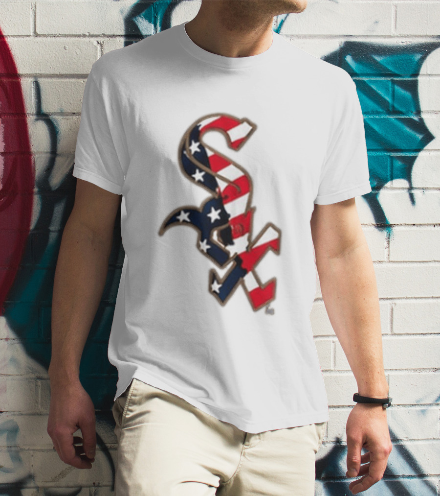 250 Years America 1776 2026 White Sox Stars Stripes MLB T-Shirt