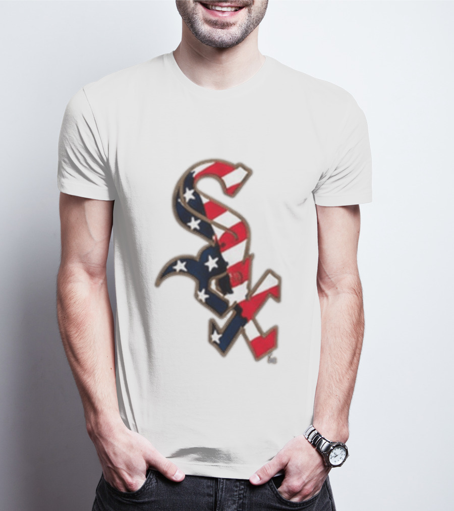 250 Years America 1776 2026 White Sox Stars Stripes MLB T-Shirt