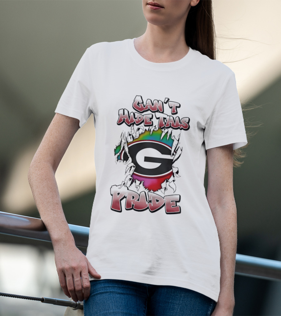 Can't Hide This Georgia Bulldogs Pride T-Shirt