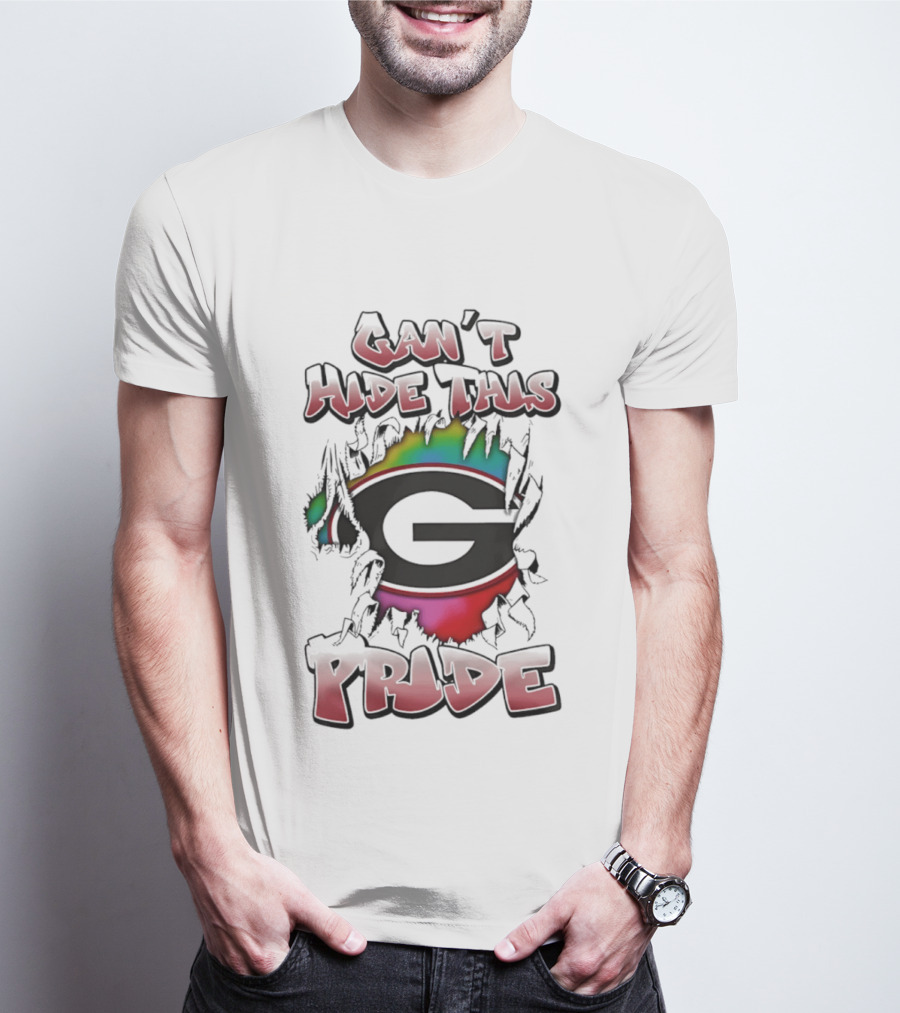 Can't Hide This Georgia Bulldogs Pride T-Shirt