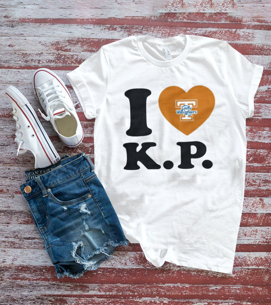 I Love K.P. Tennessee Lady Vols Softball Karlyn Pickens T-Shirt