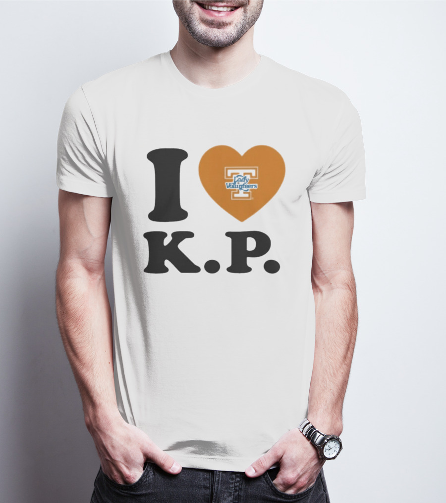 I Love K.P. Tennessee Lady Vols Softball Karlyn Pickens T-Shirt
