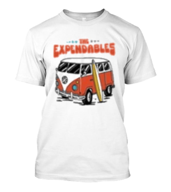 The Expendables Surfer Van Santa Cruz CA T-Shirt