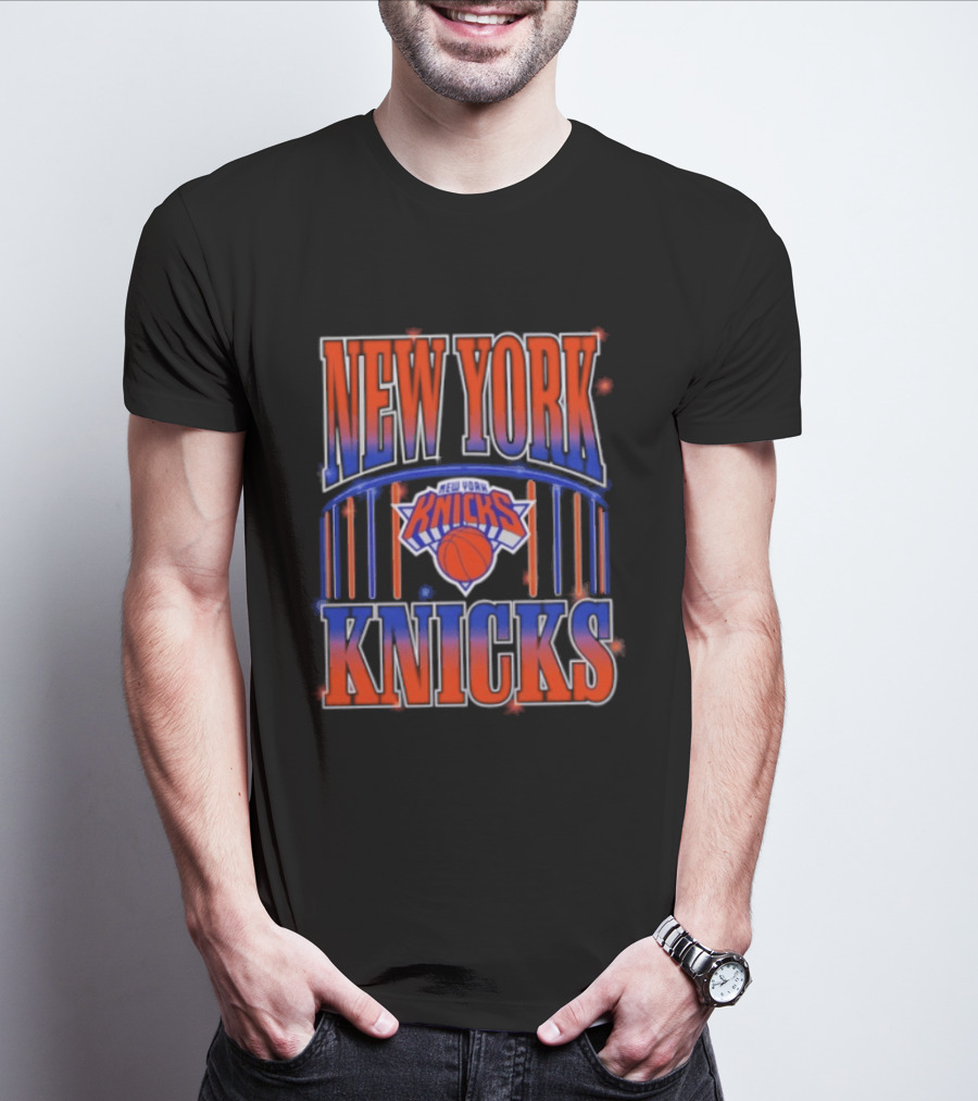 New York Knicks 2026 NBA Primetime Basketball Team T-Shirt