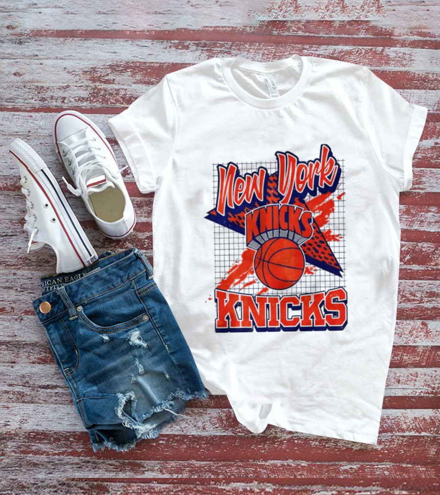 New York Knicks Juvenile Basketball Star T-Shirt