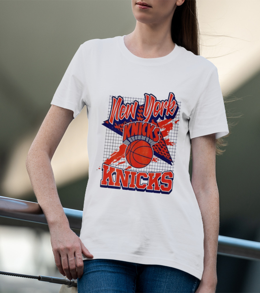 New York Knicks Juvenile Basketball Star T-Shirt
