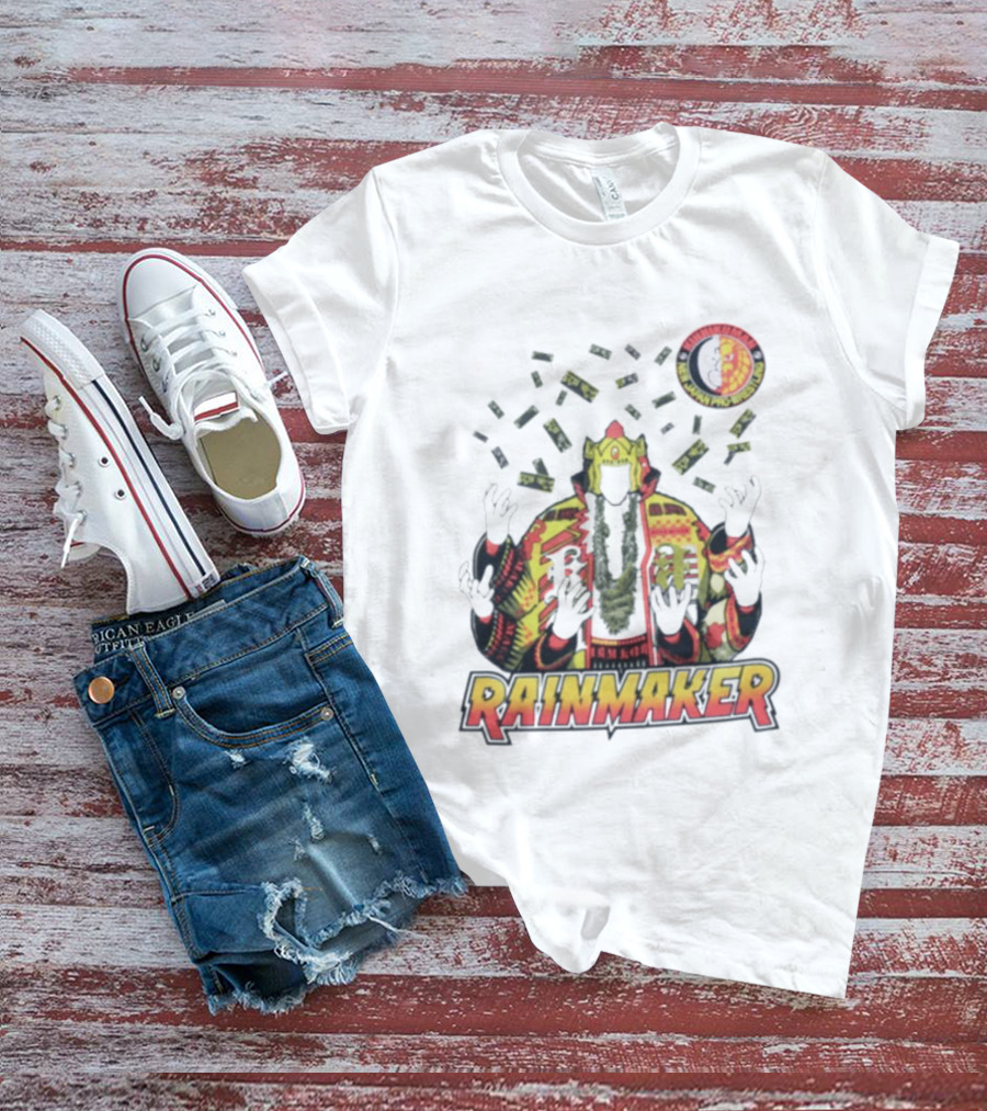 Rainmaker Kazuchika Okada Wrestling Money Rain T-Shirt