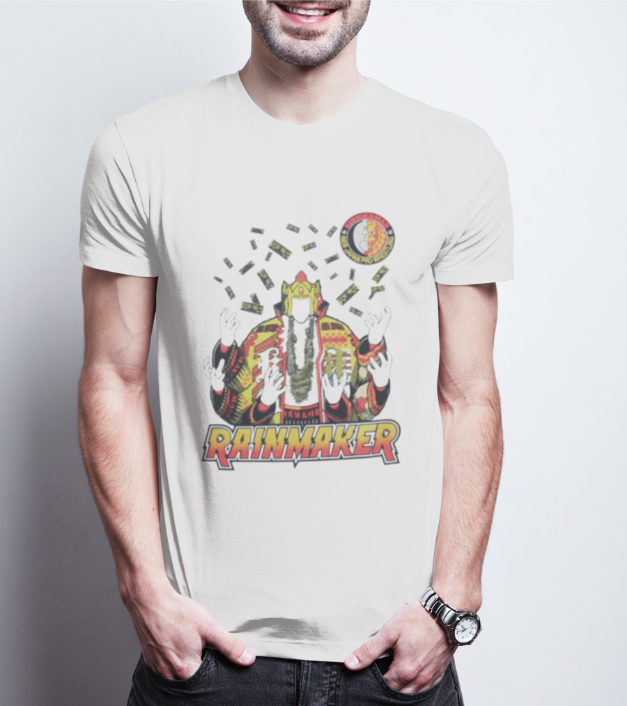 Rainmaker Kazuchika Okada Wrestling Money Rain T-Shirt
