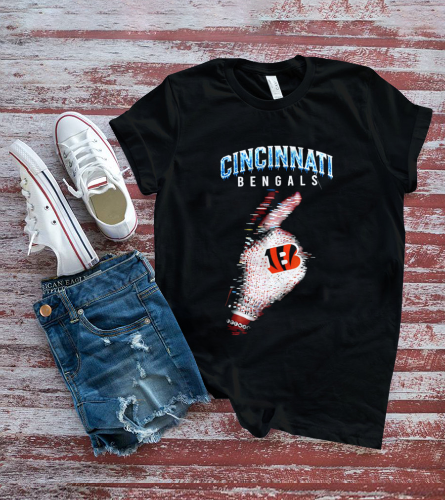 Cincinnati Bengals Iceman Glove Logo 2026 T-Shirt
