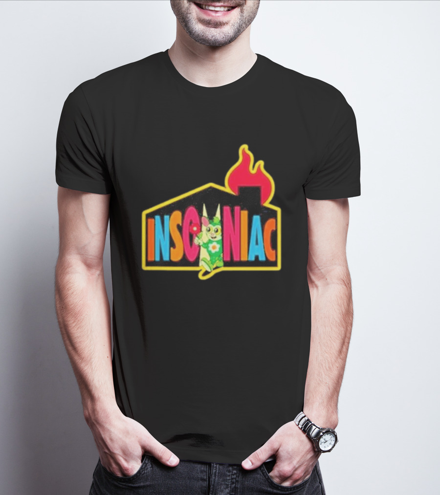 Dabsmyla X Insomniac House EDC Festival Art Collaboration T-Shirt
