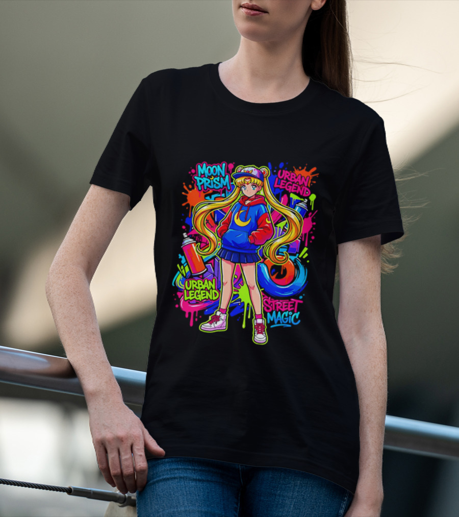 Moon Prism Urban Legend Street Magic T-Shirt