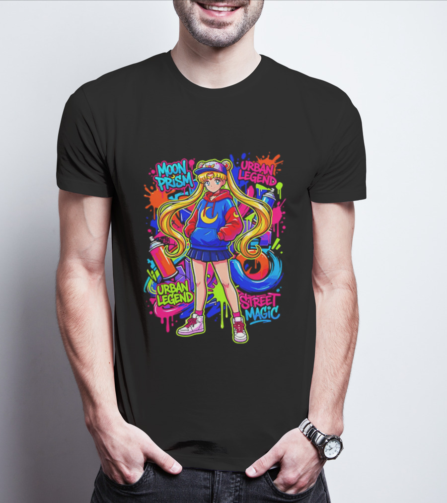 Moon Prism Urban Legend Street Magic T-Shirt