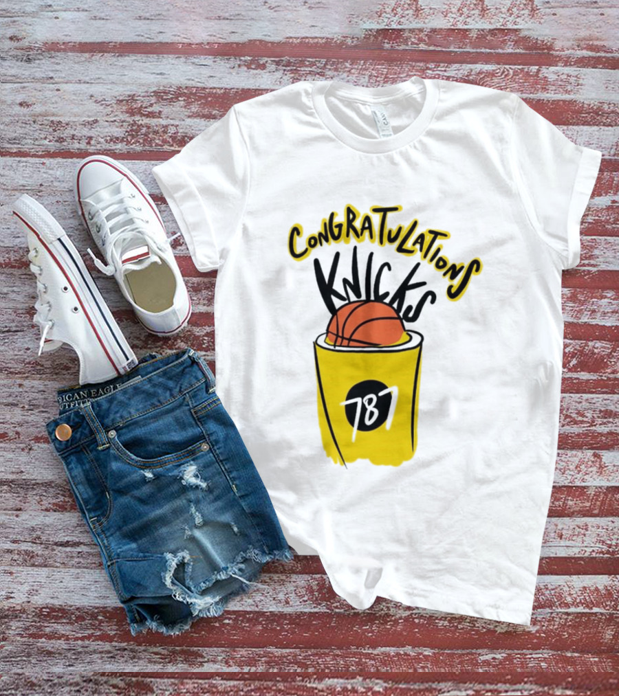 Congratulations Knicks Basketball 787 T-Shirt