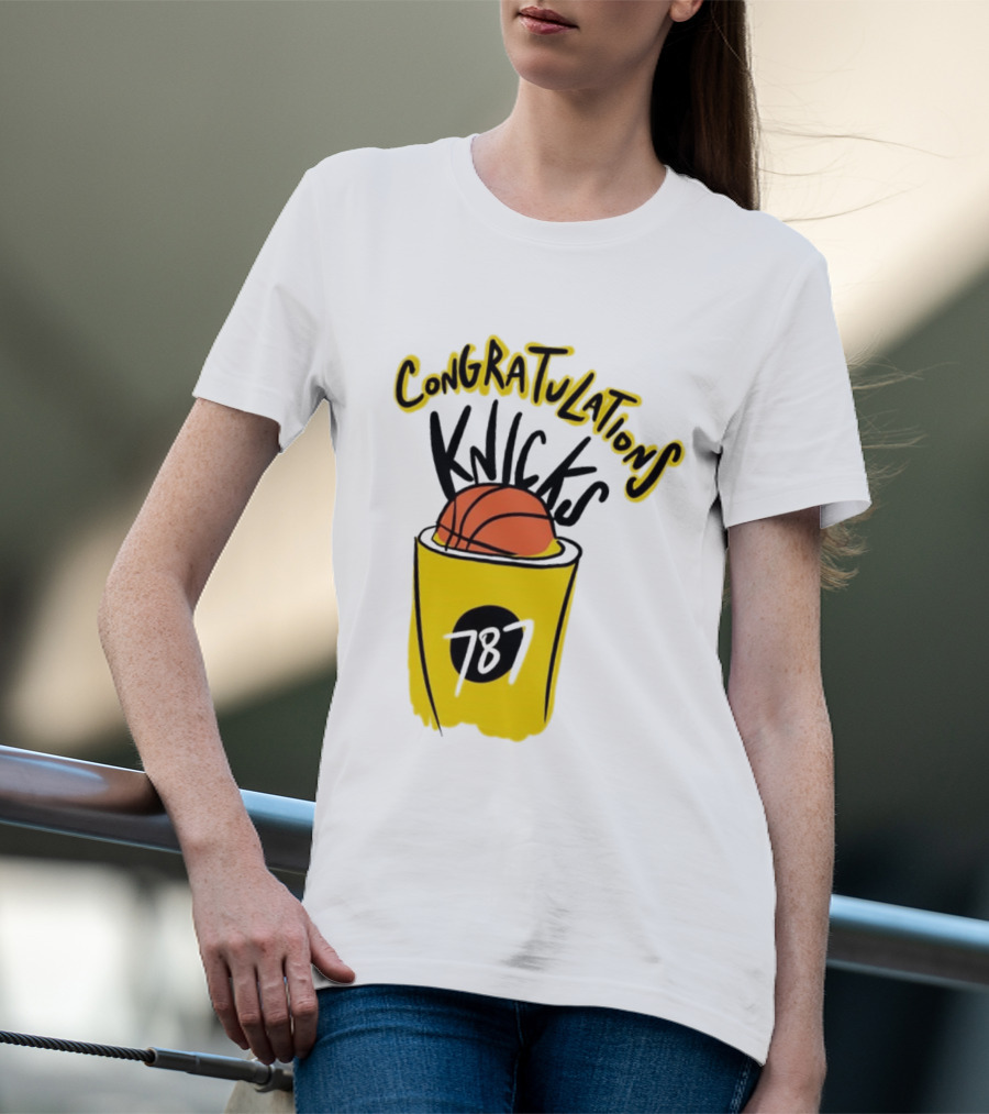 Congratulations Knicks Basketball 787 T-Shirt