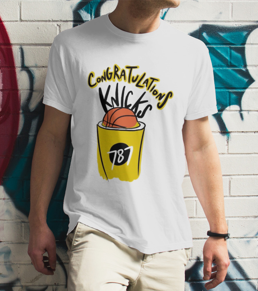 Congratulations Knicks Basketball 787 T-Shirt