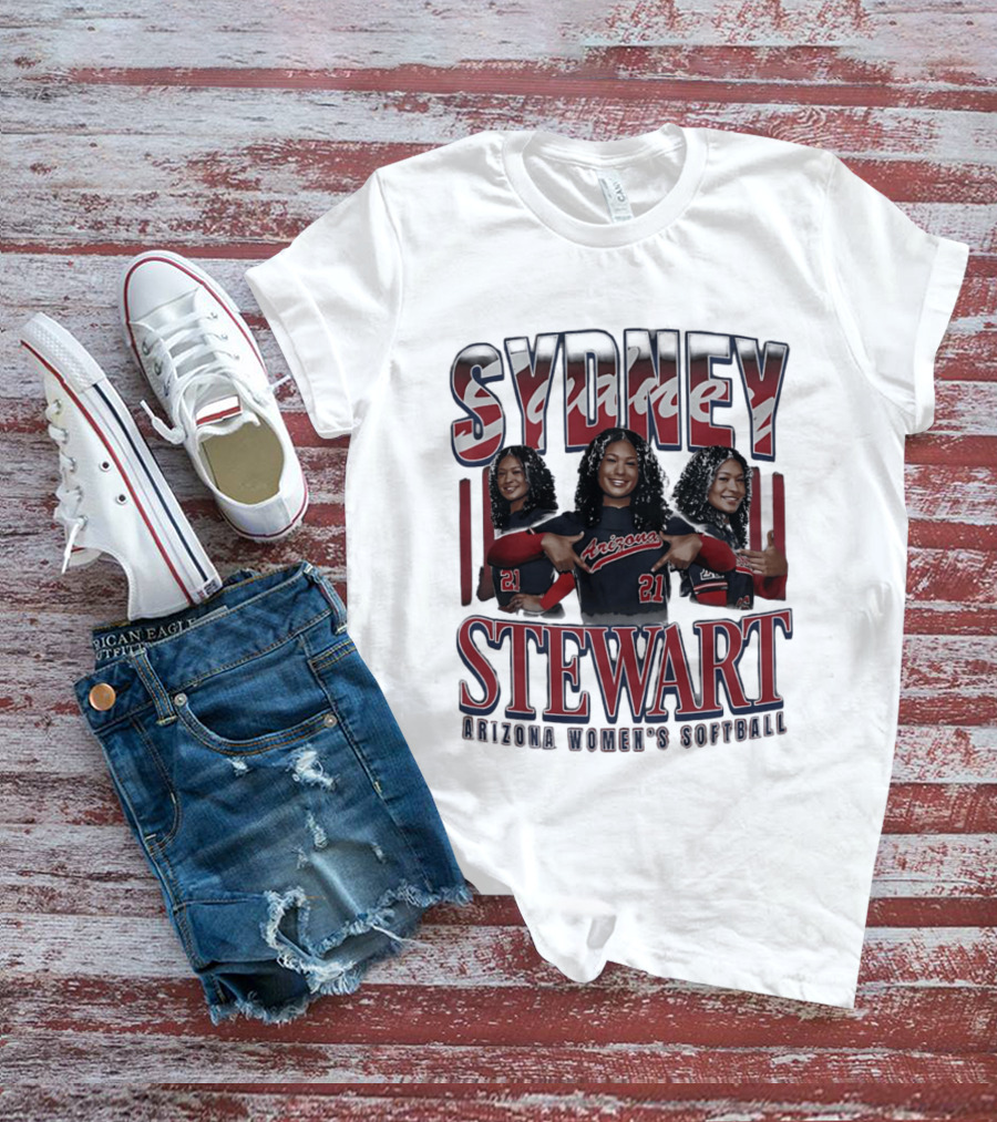 Sydney Stewart Arizona Women's Softball 21 T-Shirt