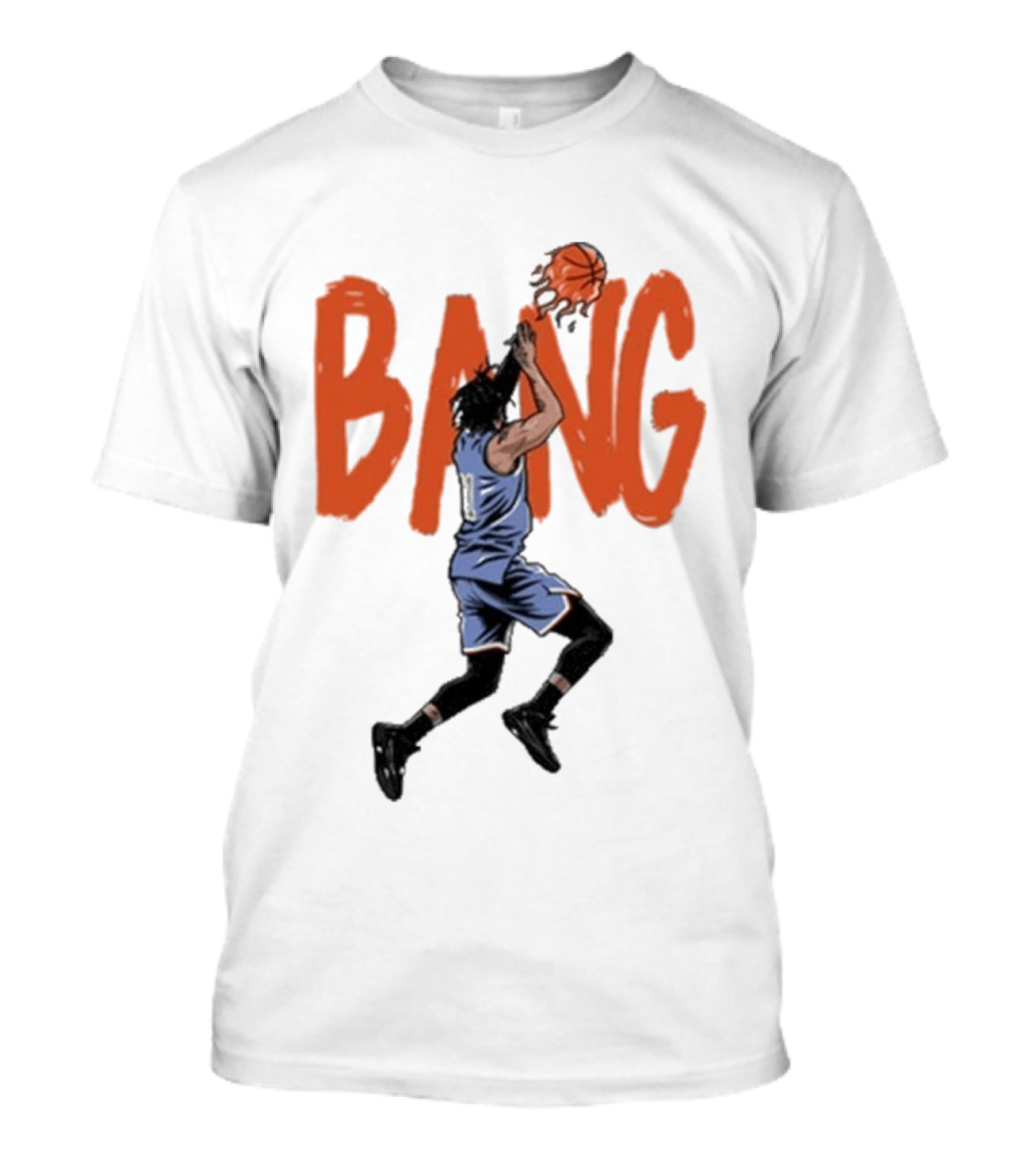 Bang Bang Basketball Dunk Action Jumper T-Shirt