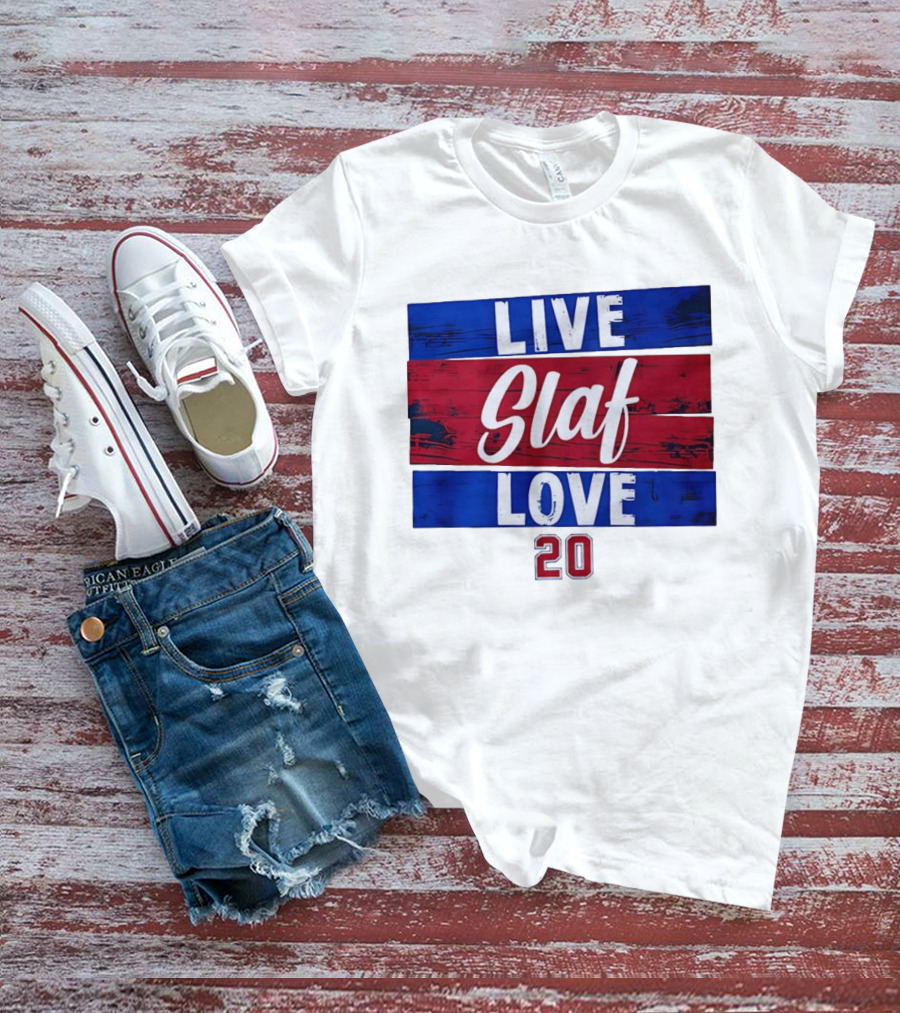 Live Slaf Love 20 Juraj Slafkovsky Montreal Canadiens NHL T-Shirt