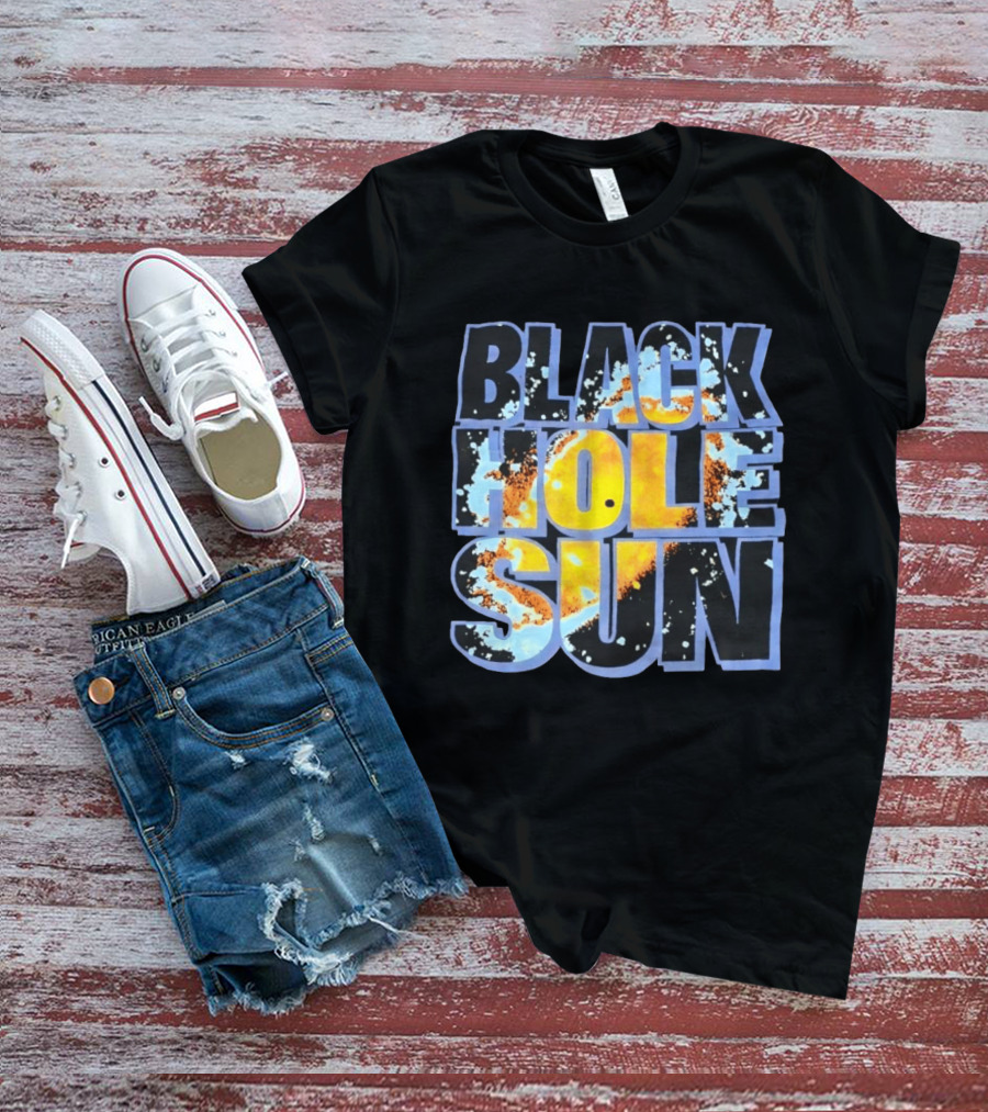 Black Hole Sun Solar Eclipse Vivid Cosmic T-Shirt