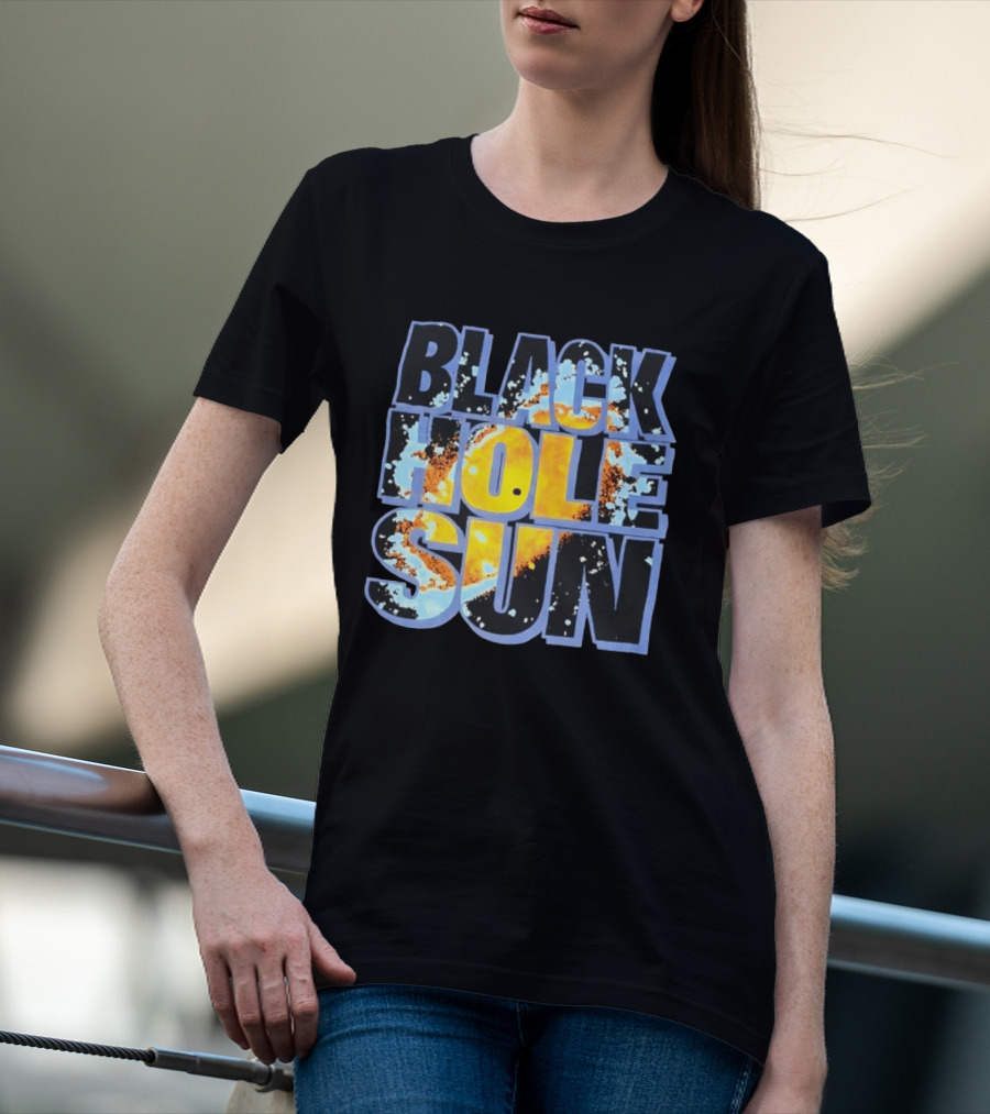 Black Hole Sun Solar Eclipse Vivid Cosmic T-Shirt