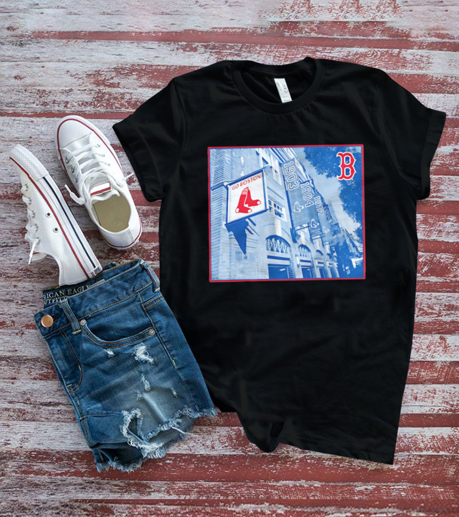Go Boston Red Sox Banners Fenway Park 1903 1912 T-Shirt