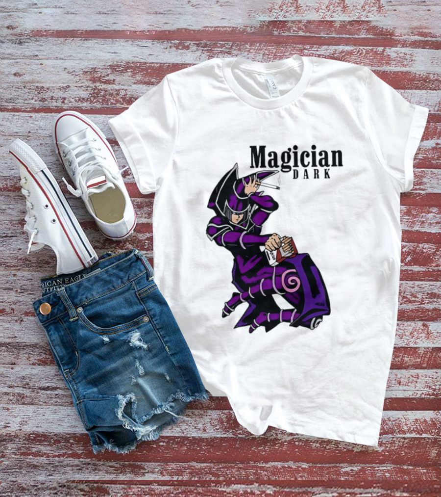 Magician Dark Yu Gi Oh Smoking T-Shirt