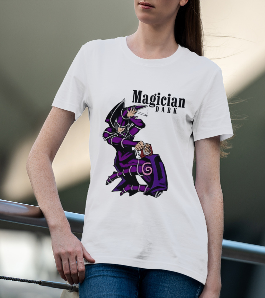 Magician Dark Yu Gi Oh Smoking T-Shirt