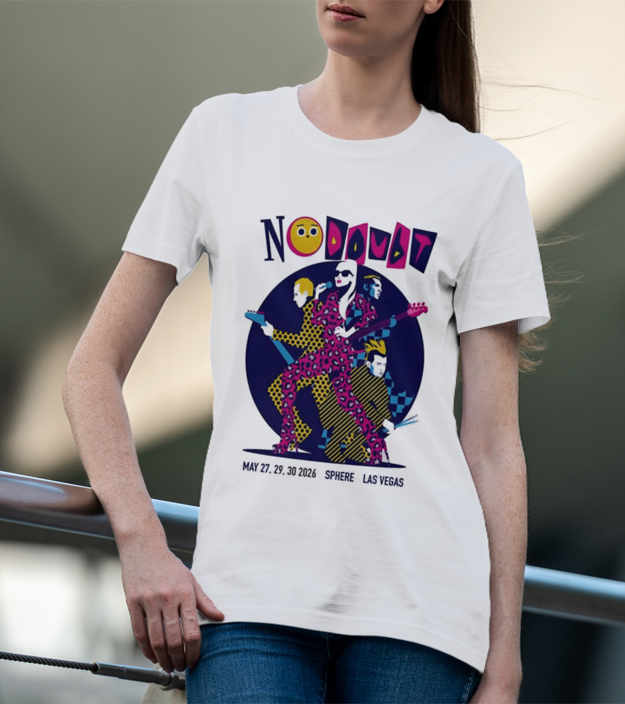 No Doubt May 27 30 2026 Sphere Las Vegas T-Shirt