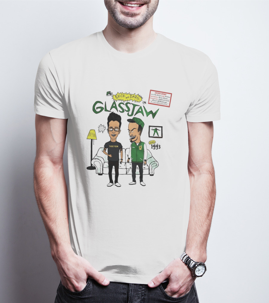 Beck And Darryl In Glassjaw Teeter Since 1993 T-Shirt