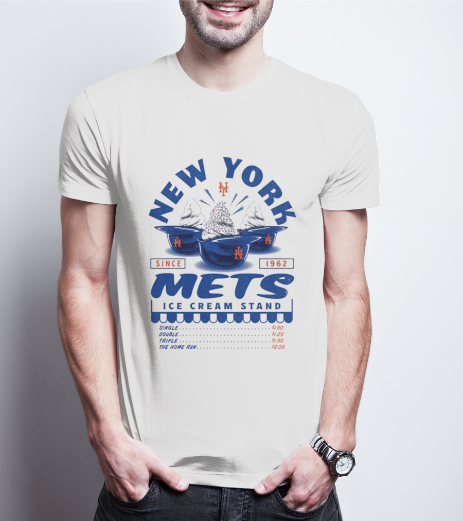 New York Mets Ice Cream Stand Since 1962 T-Shirt
