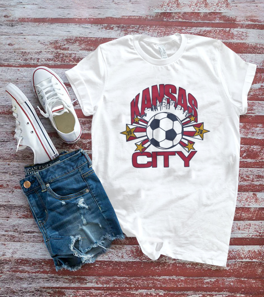 Kansas City 2026 Soccer Skyline Tournament T-Shirt