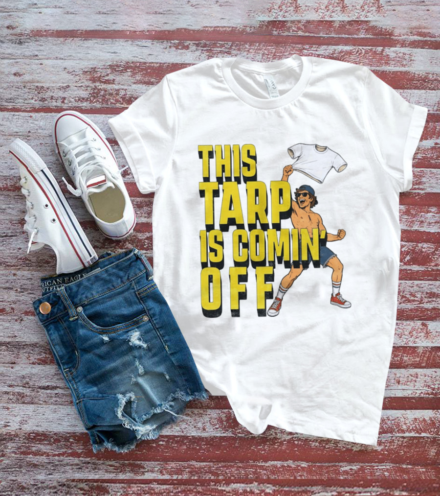 This Tarp Is Comin Off Spud Grown Ups Adam Sandler Kevin James Chris Rock T-Shirt