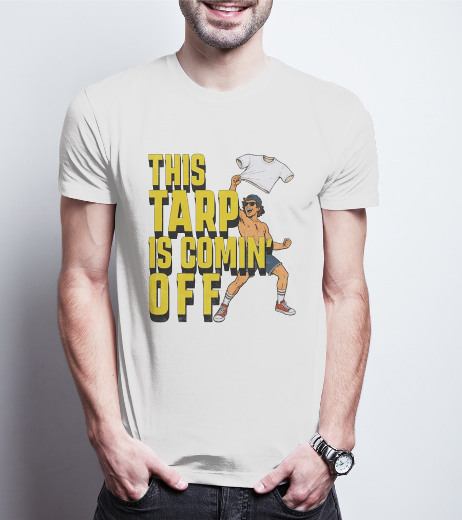 This Tarp Is Comin Off Spud Grown Ups Adam Sandler Kevin James Chris Rock T-Shirt