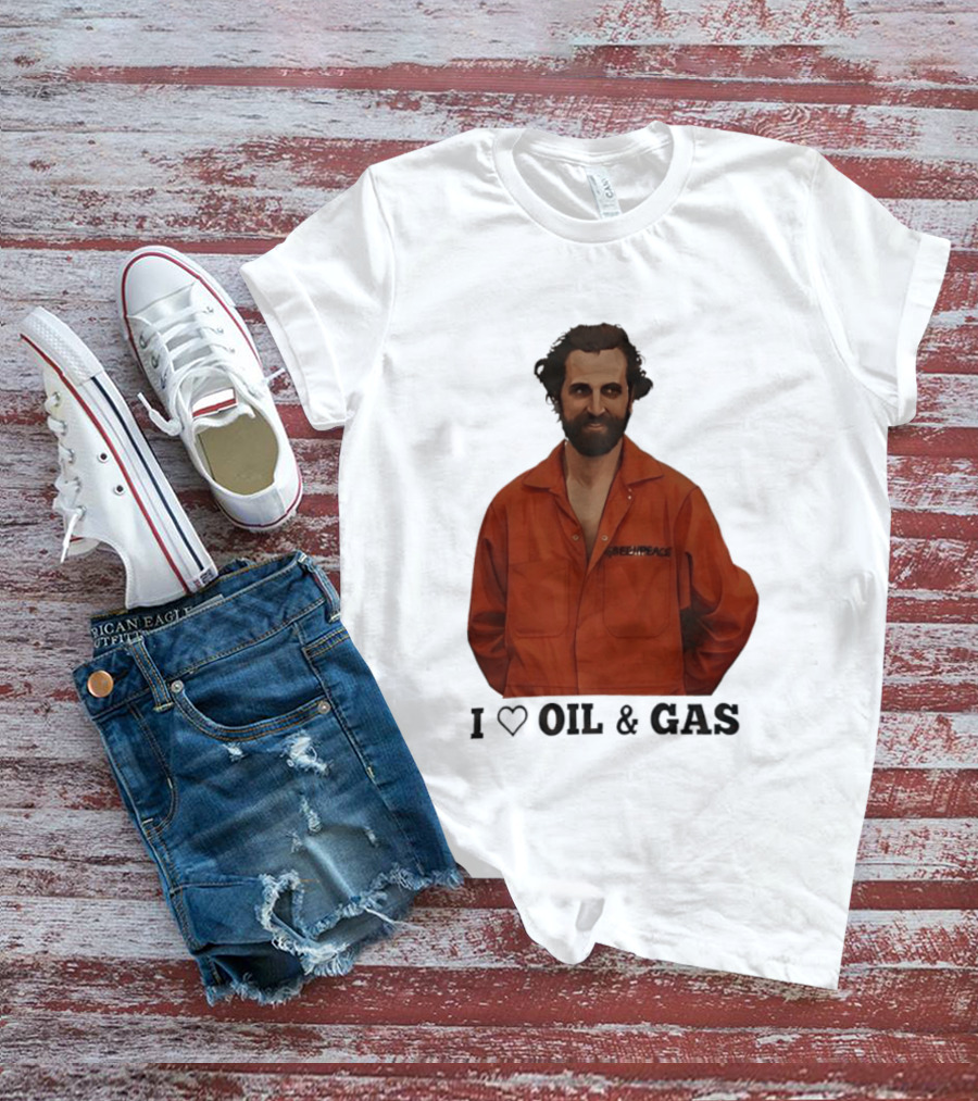 Steven Guilbeault Greenpeace I Love Oil And Gas T-Shirt
