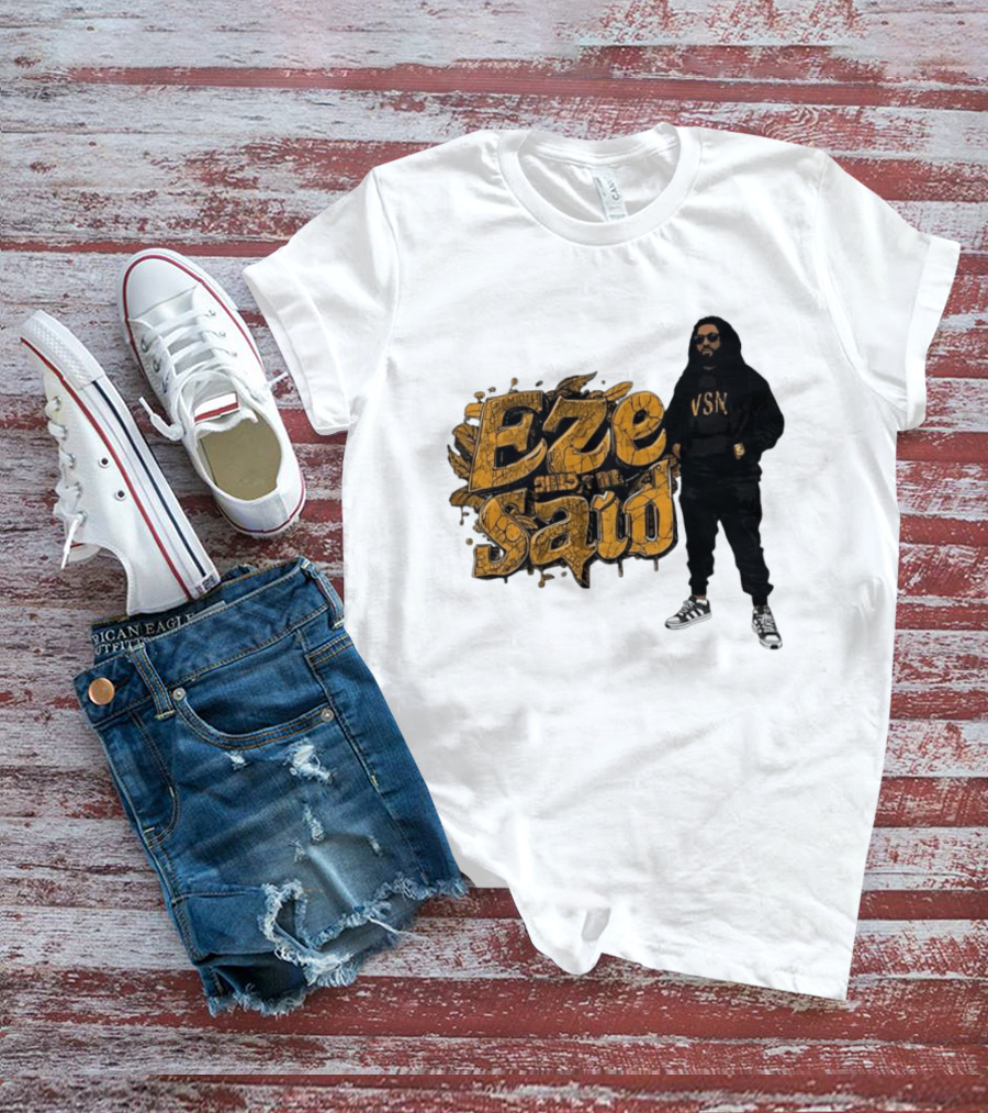 Eze Said Hip Hop Graffiti Style With VSN And Sneakers T-Shirt