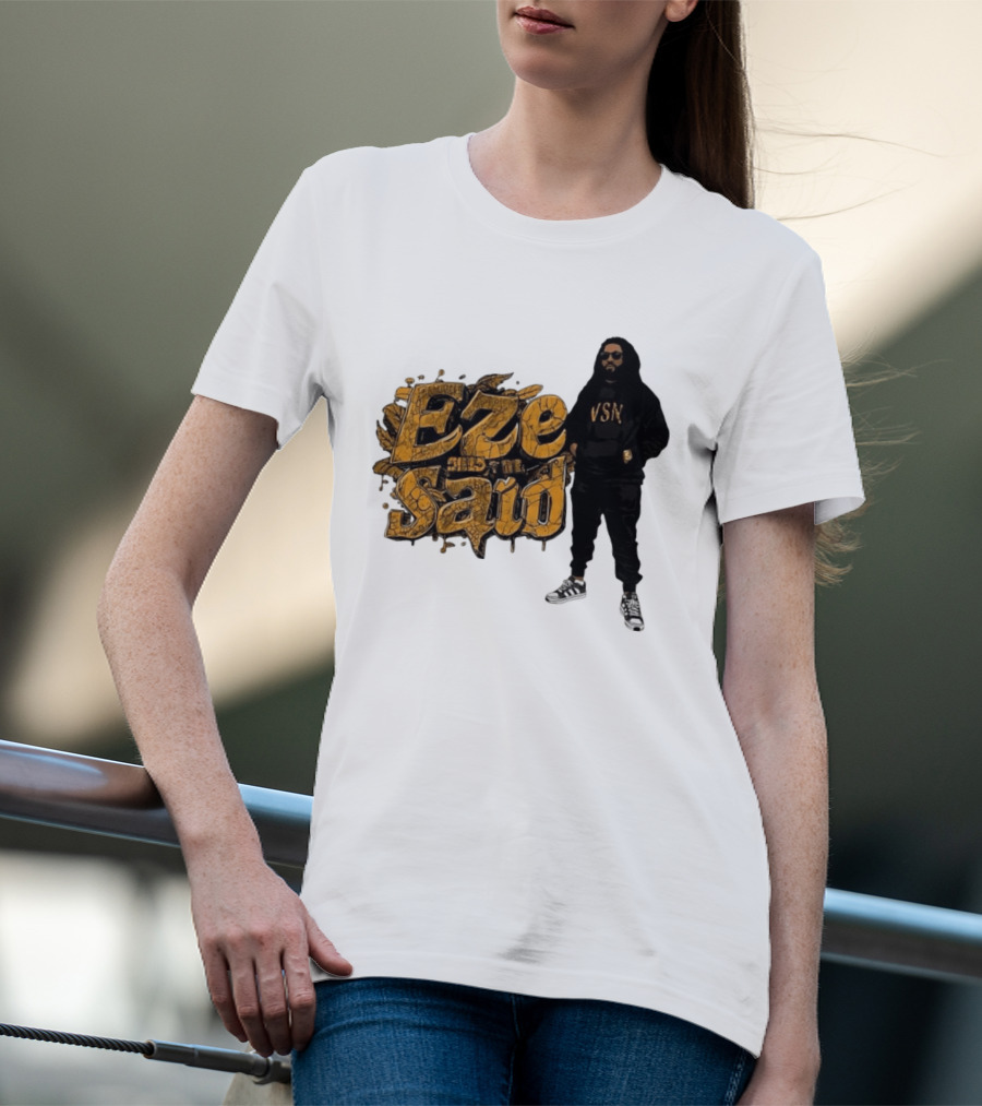 Eze Said Hip Hop Graffiti Style With VSN And Sneakers T-Shirt