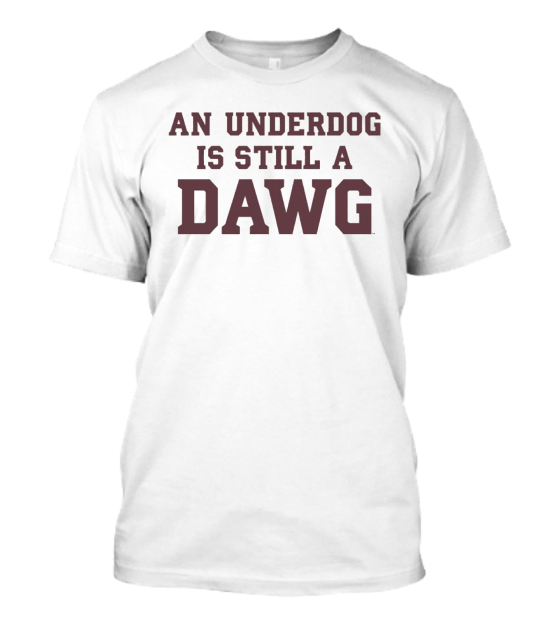 Mississippi State Softball An Underdog Is Still A Dawg Motivation T-Shirt