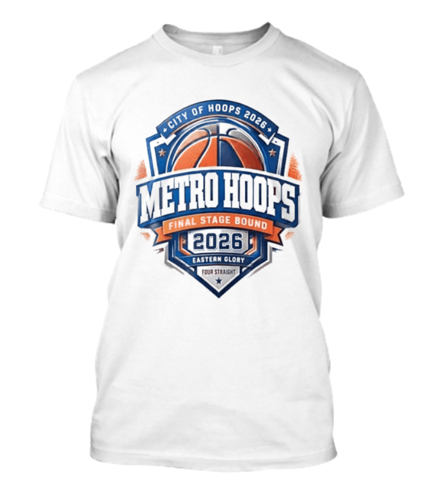 New York Knicks City Of Hoops 2026 Metro Hoops Main Stage Pound 4 Pound T-Shirt