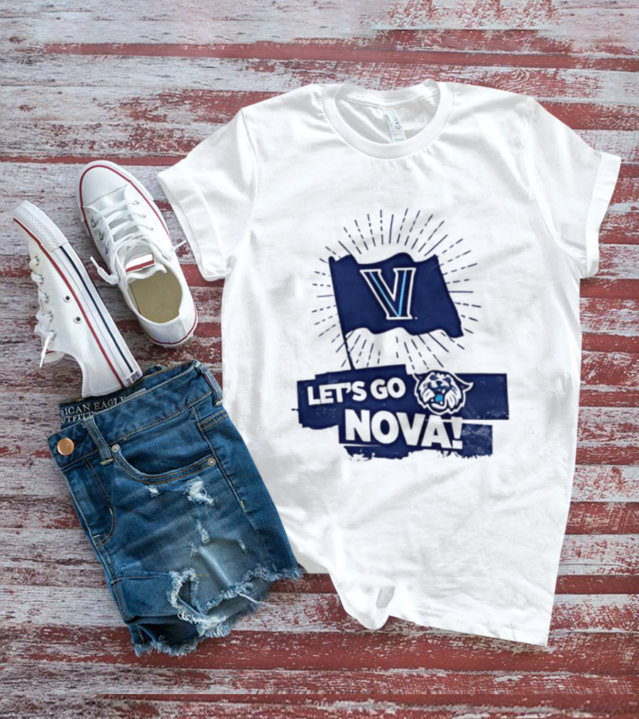 Villanova Wildcats Let’s Go Nova T-Shirt