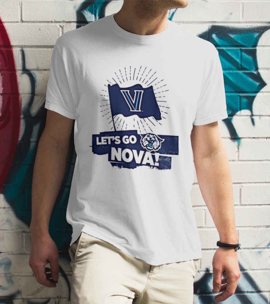 Villanova Wildcats Let’s Go Nova T-Shirt