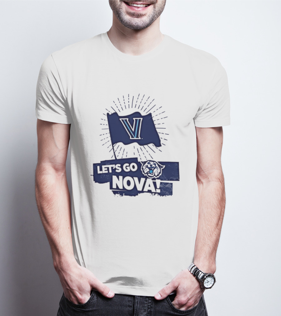 Villanova Wildcats Let’s Go Nova T-Shirt