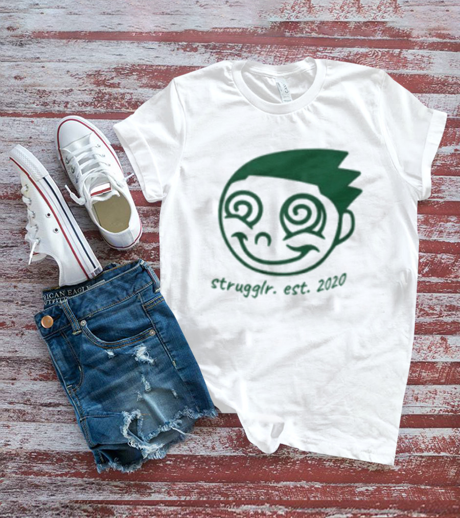 Struggling Together Est 2023 Spiral Eyes Face T-Shirt
