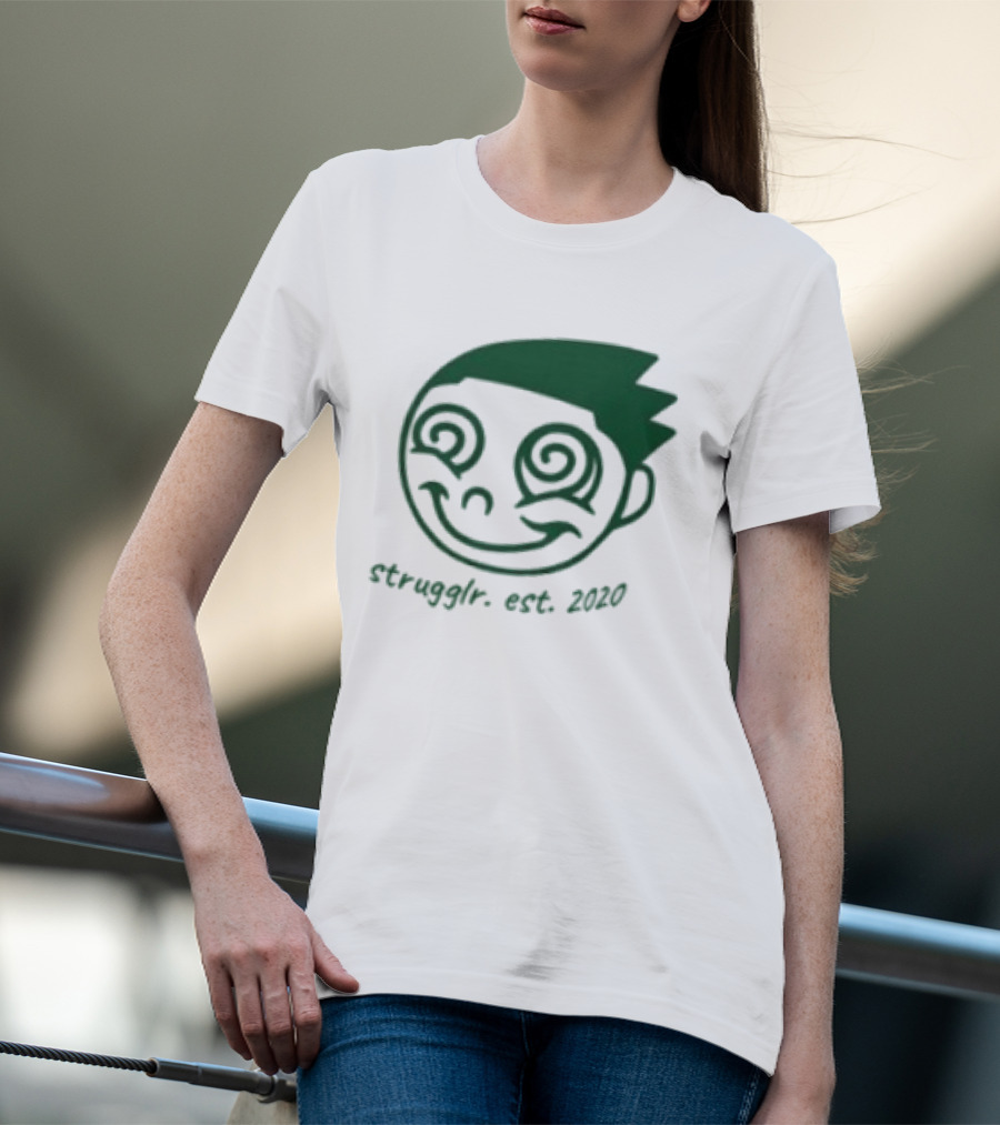 Struggling Together Est 2023 Spiral Eyes Face T-Shirt