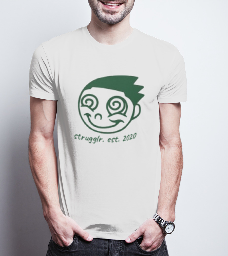 Struggling Together Est 2023 Spiral Eyes Face T-Shirt