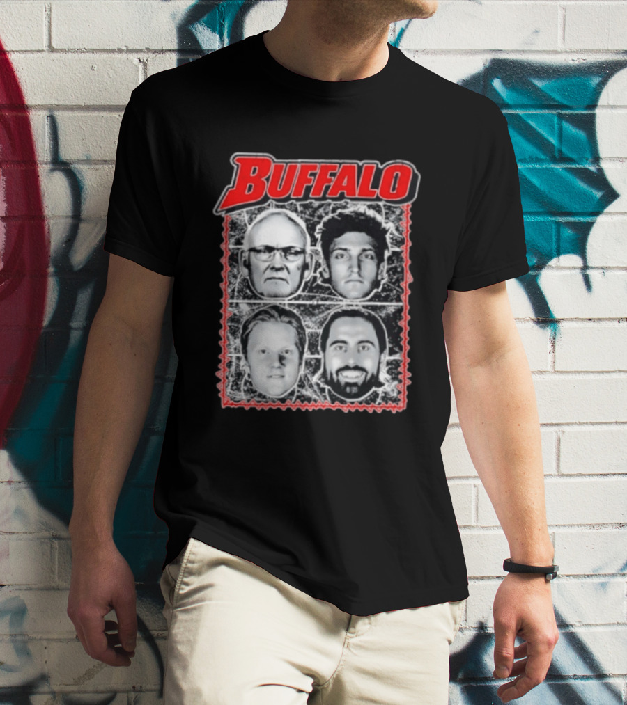 Buffalo Sabres Buffalo Wagons Tour Faces T-Shirt