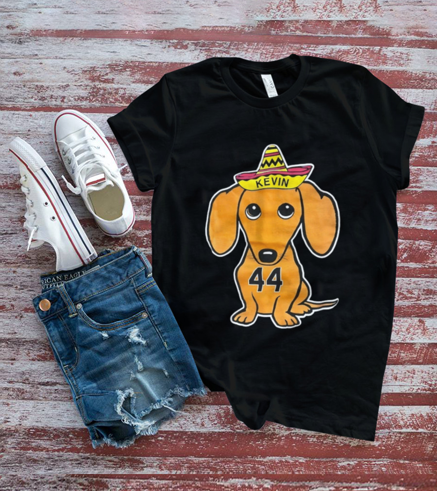 Cinco De Mayo Wiener Dog Kevin Sombrero 44 T-Shirt
